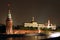 Moscow Kremlin at night