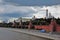 Moscow Kremlin panorama. Color photo.