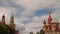Moscow Kremlin, St. Basil Cathedral and Spasskaya Tower
