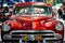 MOSCOW - MAR 09, 2018: Dodge sedan 1950 at exhibition Oldtimer