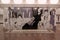 Moscow metro, mosaic: scene from Idiot