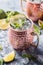 Moscow mule cocktail