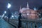 Moscow night landmark