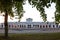 Moscow railway station of Yaroslavl. Night scene. Long exposure