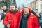 MOSCOW REGION, FRYAZINO, GREBNEVO ESTATE - MARCH 09 2019: Samy Naceri French star and actor of Taxi films and his