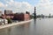 Moscow River and Bersenevskaya embankment