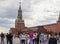 Moscow, Russia - 07.30.2023 - Red square and Lenins mausoleum. Landmark