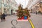 MOSCOW, RUSSIA, Christmas time.  City streets