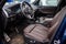 MOSCOW, RUSSIA - DECEMBER 7, 2919: empty interior of the modern premium BMW H3 M series car. brown leather driver`s seat. dirty