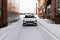 MOSCOW, RUSSIA - FEBRUARY 02, 2022. Mercedes-Benz C-Class 200 W206.