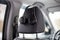 Moscow, Russia - February 2, 2020: The original headphone system multimkdia rear passenger headrest interiore new SUV Honda Pilot