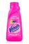 Moscow, Russia - July 22, 2020: Vanish Oxi Action liquid stain remover for fabrics without chlorine in a bright pink plastic