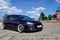 Moscow, Russia - June 04, 2019:  Tuned and understated Volkswagen golf 6 black. Air suspension and custom polished alloy wheels