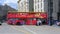 MOSCOW, RUSSIA - JUNE 2013: sightseeing bus in the city