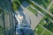 MOSCOW, RUSSIA - June 3, 2018. Ostankino TV Tower. View down