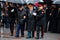 MOSCOW, RUSSIA - MAY 08, 2017: Moscow major SERGEY SOBYANIN and deputies of the MOSCOW CITY DUMA laid a wreath at the Tomb of the