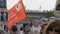 MOSCOW, RUSSIA , May 09, 2019: Over one million people of all ages take part in the Immortal Regiment parade celebrating