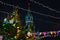 moscow, russia, new year, red square, kremlin, christmas