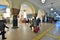Moscow, Russia - Nov 1. 2023. Interior of the historical part of the Yaroslavsky railway station