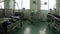 Moscow. Russia-October 2020: A hospital room with empty beds in a clinic or hospital.