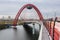 Moscow, Russia, Picturesque bridge.