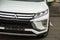 MOSCOW, RUSSIA - SEPTEMBER 30, 2019: Headlights, front optics of a new car SUV Mitsubishi Eclipse Cross