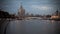 Moscow, Russia, street scene time-lapse photography, aerial photography