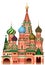 Moscow Saint Basil`s Cathedral