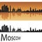 Moscow skyline