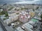 Moscow. St. Clement`s Church. Orthodox Church in honor of St. Clement. Aerial panoramic view