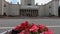 Moscow State University courtyard HD video footage