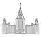 Moscow State University, Moscow. MGU, Russia.