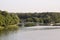 Moscow. Tsaritsyno, ponds in the park