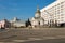 Moscow, View of the Chapel of the Holy Martyrs Boris and Gleb on Arbat Square