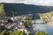 Mosel River Valley on a summer day. Cochem. Germany.