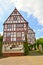 Moselle Valley Germany: Timbered house in Puenderich