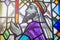 Moses stained glass mosaic