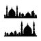 Moslem building vector Illustration