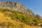 Mosor Mountains in Omis, Croatia, Adriatic Sea, Dalmatia