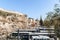 Mosque Al Adhami and Bald Mountain - Calvary. View from The Garden Tomb Jerusalem located in East Jerusalem, Israel