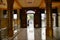 Mosque Architectural Intricate Marble And Mosaic Archway Inside Mosque