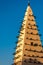 Mosque of Bobo-Dioulasso building exterior at sunset, landmark of Burkina Faso, West Africa