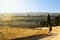 Mosque of Caliph Omar in Jerusalem .