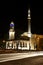 Mosque and clock tower in Tirana