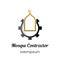 Mosque Contractor logo or symbol template design