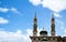 Mosque Dome Sheikh Ramadan Grand Uae on Blue Sky Background Arab Emirates Islamic Architecture Istanbul Namaz Turkish God Travel