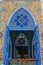 Mosque door blue for islamic