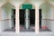 Mosque entrance at Himmafushi Island Maldives