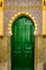 Mosque green door, Tanger, Morocco