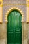 Mosque green door, Tanger, Morocco